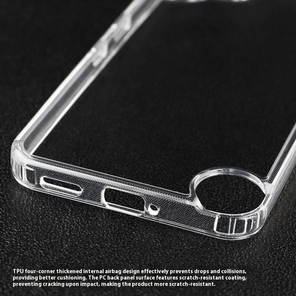 For Nothing CMF Phone 2 Pro Case Clear PC+TPU Anti-Scratch Phone Back Cover