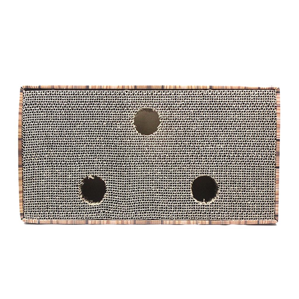 Corrugated Paper Pet Cat Scratching Board Kitten Play Grinding Claw Toys