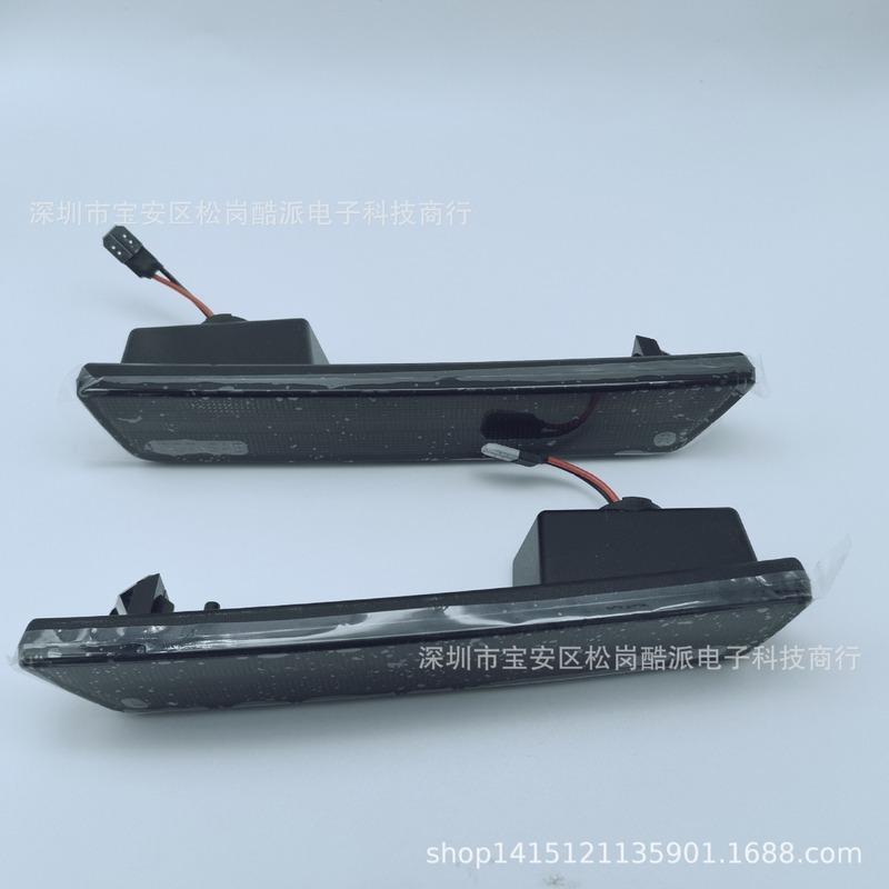 LED Rear Fender Side Marker Turn Signal Corner Warning Light Compatible with Dodge Challenger 2008 2014 Quality Car Accessories