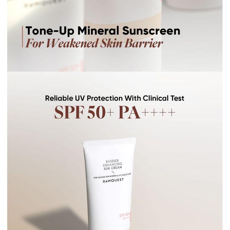 RAWQUEST Barrier Enhancing Sun Cream