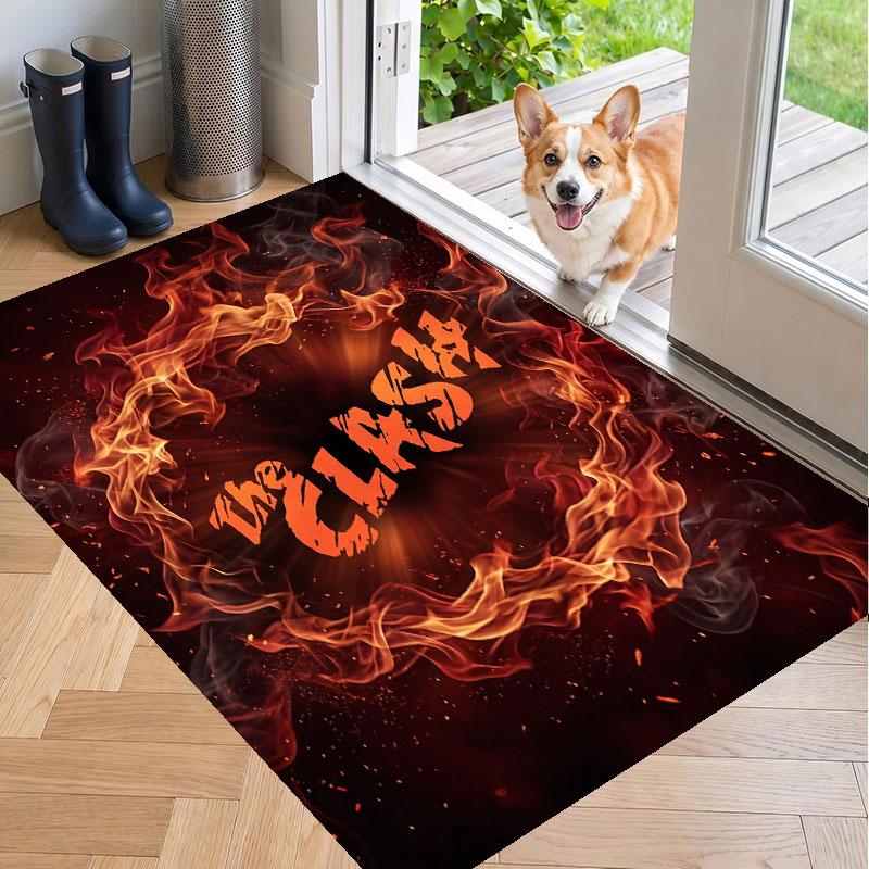 Soft Floor Carpet The Clash Pattern Area Rug Decorative Mat For Home Room Decoration