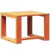 3 Piece Garden Lounge Set Wax Brown Solid Pine Wood