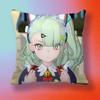 Pretty Kawiai Hot Girl Cute ZZZ Sunna Aria AOD Doublesided printed pillow cover Solid color minimalist pillowcase