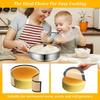 Silicone Baking Mat Springform Cake Tin Mat Nonstick Baking Pad Easy Release Silicone Bread Mats for Cake Shop Kitchen Accessory
