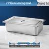 Stainless Steel Rectangular Food Portion Pan
