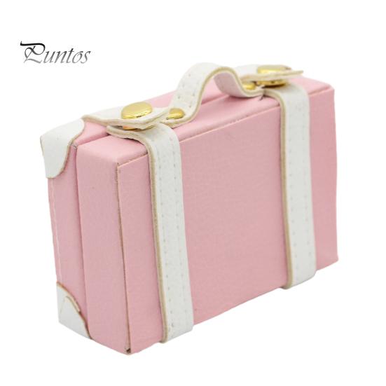 

Игрушечный багажник, изысканный лучший подарок, пластиковая модель с высокой имитацией, модель багажа для кукольного домика