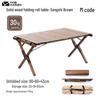 Mobi Garden Portable Roll-Up Camping Table