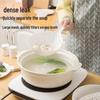 Silicone Colander Ladle for Dumplings, Eggs & Noodles - Heat Resistant Large Mesh Spoon