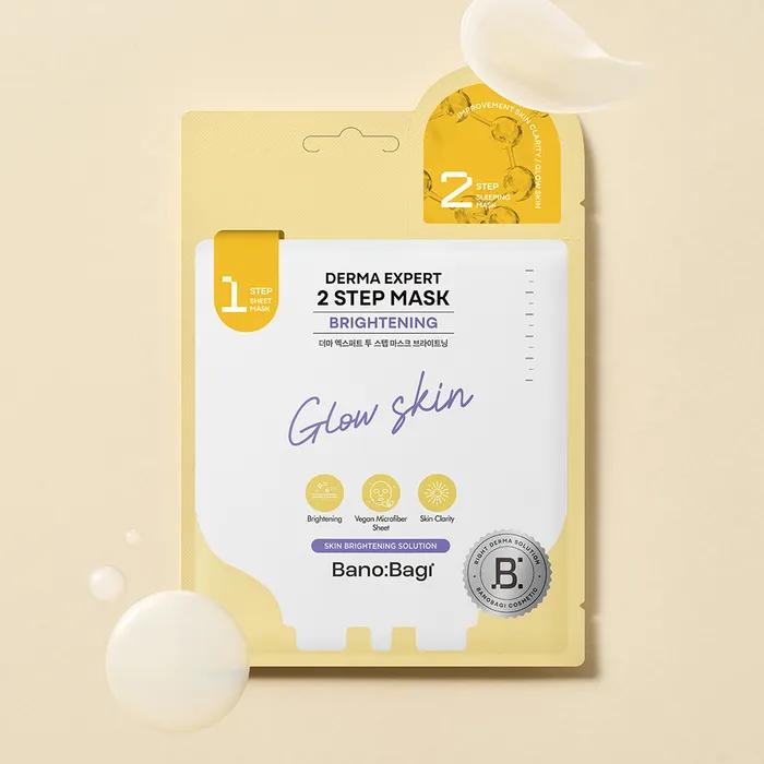 Derma Expert Two-Step Mask Brightening (7 Sheets)