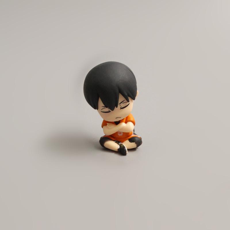 4 Stück Anime Haikyuu Figuren Bokuto Kotaro Akaashi Keiji Oikawa Tooru Iwaizumi Hajime Actionfiguren Q Version PVC Figur Spielzeug