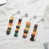 M-Modern-4Pcs Bookmarks With Pendant Animal Shape Diamond Painting DIY Art Kits Gift For Reader Crafts