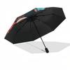 1pc Flower Garden Astronaut Automatic Opening/Closing Umbrella, Portable Folding Design, Outdoor for Fans & Travelers, Ideal Gift for Any Occasion.V09
