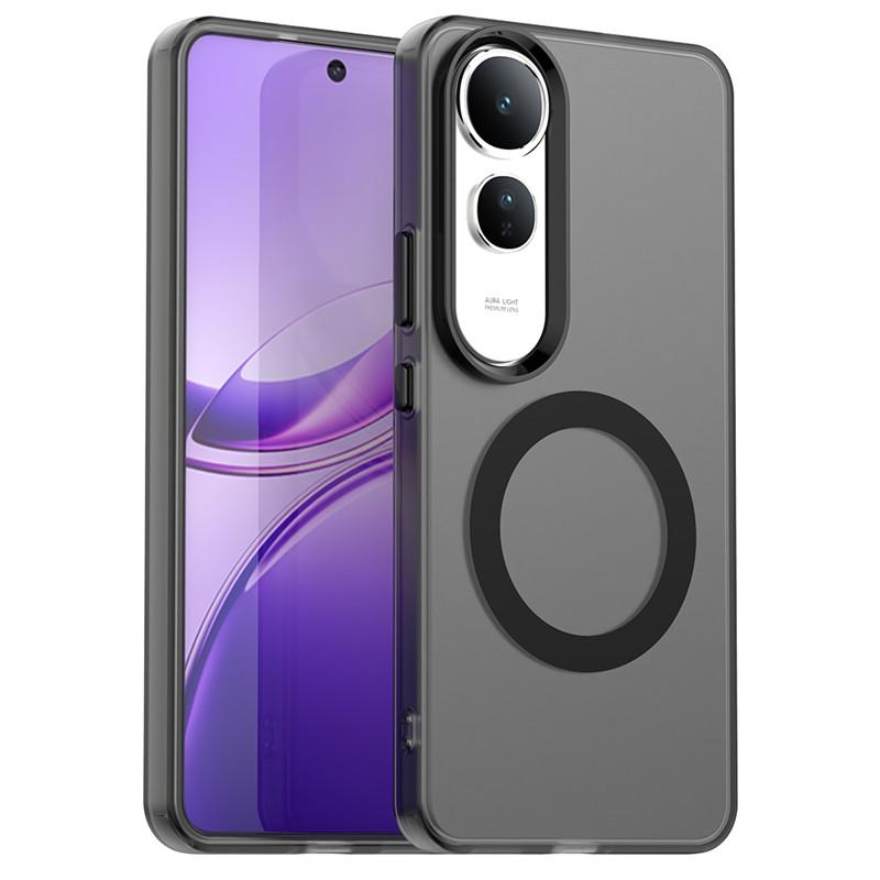 

Magnetic For vivo V50 Lite 5G Case Magsafe Wireless Charging Cover vivo V50 Lite 5G Matte PC Protective Cases vivo V50 Lite 5G vivo V50 Lite чорний