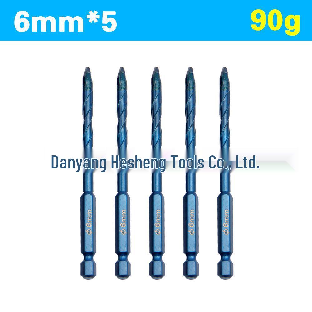 Hex Shank Multifunctional Dry Drill Bit for Ceramic, Stone & Porcelain