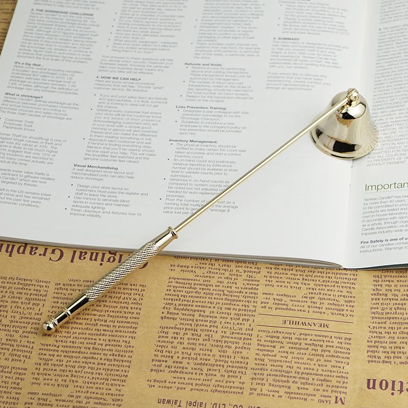 Aroma Candle Tool Kit: Wick Trimmer, Snuffer, Extinguishing Hook, and Tray.