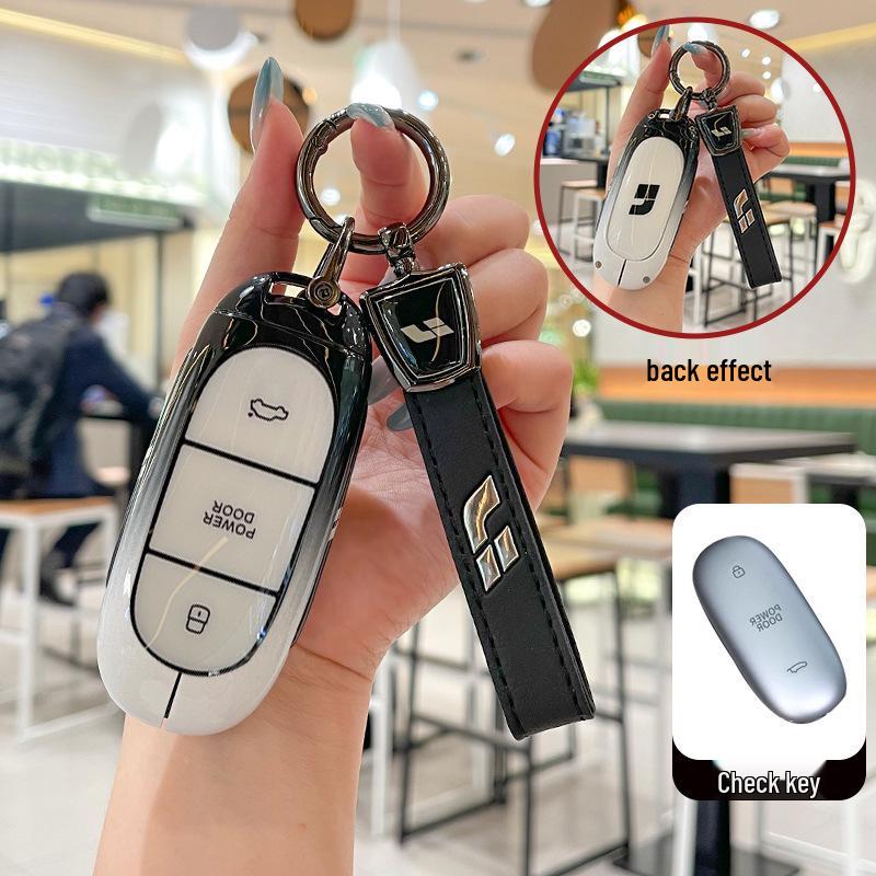 Hooti Ideal L9 High-End L8 L7 L6 Car Key Case with Mega Metal Protective Shell