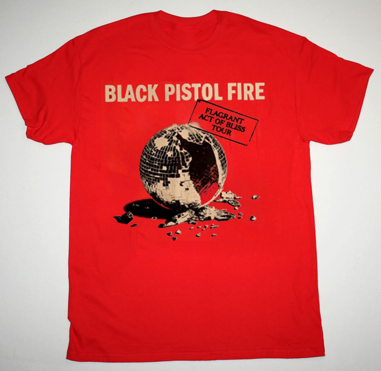 Flagrant Act of Bliss Black Pistol Fire 2026 Tour Red Shirt S-5XL EM1629 Unisex T-Shirt L
