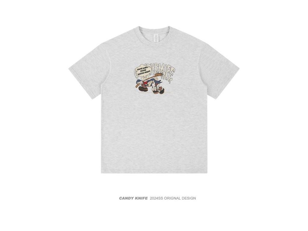 2024 Trendy American Cartoon Retro Unisex Streetwear T-shirt