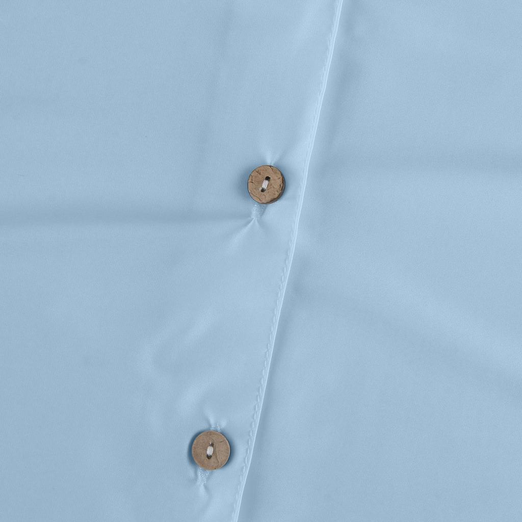 Women's Ice Silk Satin Solid Color Button Pajamas Half Sleeve Notch Neck Nightgown