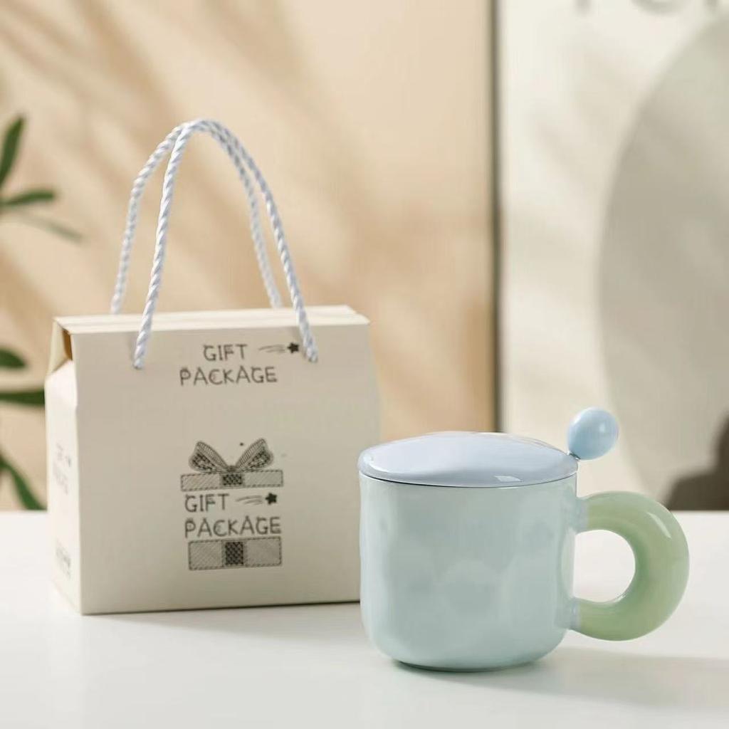 Mug New Water Cup Gift Couple Birthday High-Looking Milk Student Cute Gift