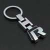 Creativity 3D R Style Metal Car Key Ring Sports Key Chain For VW Golf Tiguan CC Polo Passat Touareg Auto Key Decor Accessories Mn6