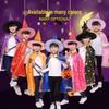 Halloween Performance Costume Cape for Kids and Adults - Witch Clothing for Men and Women.