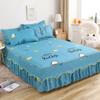 Bed Sheet Lace Skirt Elastic Fitted Double Bedspread Mattress Cover Home Pillowcase Bedding Set Bedsheet
