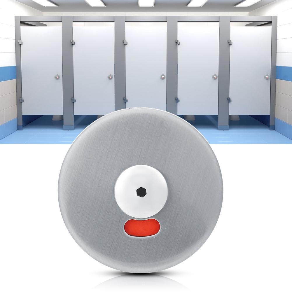 

1 Set Privacy Dead Bolt Latch Indicating Door Lock for Bathroom WC Public Restroom Toilet