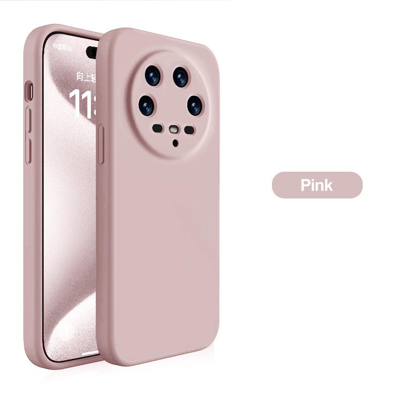 Pro Pouzdro pro Xiaomi 14 Ultra Luxusní Čtvercové Tekuté Silikonové Měkké Pouzdro na Telefon Pro Xiaomi Mi 14 Mi14 Ultra Pro Mi14Ultra Měkký Zadní Kryt