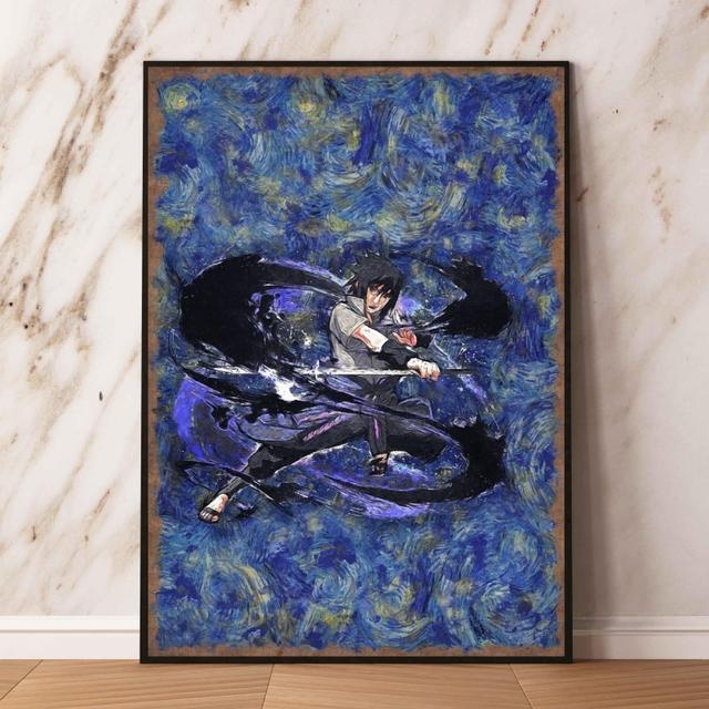 Leinwandkunstwerke Gemälde Naruto Neha Obito Weihnachtsgeschenk Wanddekoration Comics