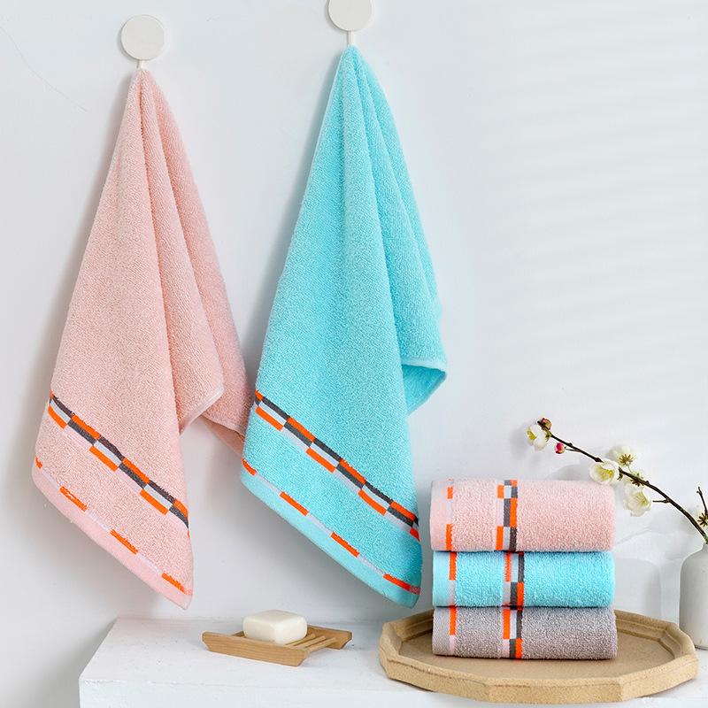 Towel face towel household adult large face towel soft absorbent thickened gift hand towel