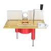 Router Lift System Electric Router Table Insert Plate Lifting Base Kit for Woodworking Chamfering Trimming Gold
