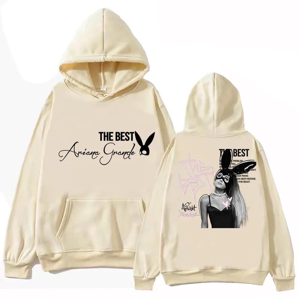 Ariana Grande Herren- und Damen-Hoodies, Harajuku Hip-Hop Pullover, Hoodies, Sweatshirts, modische Damen-Streetwear