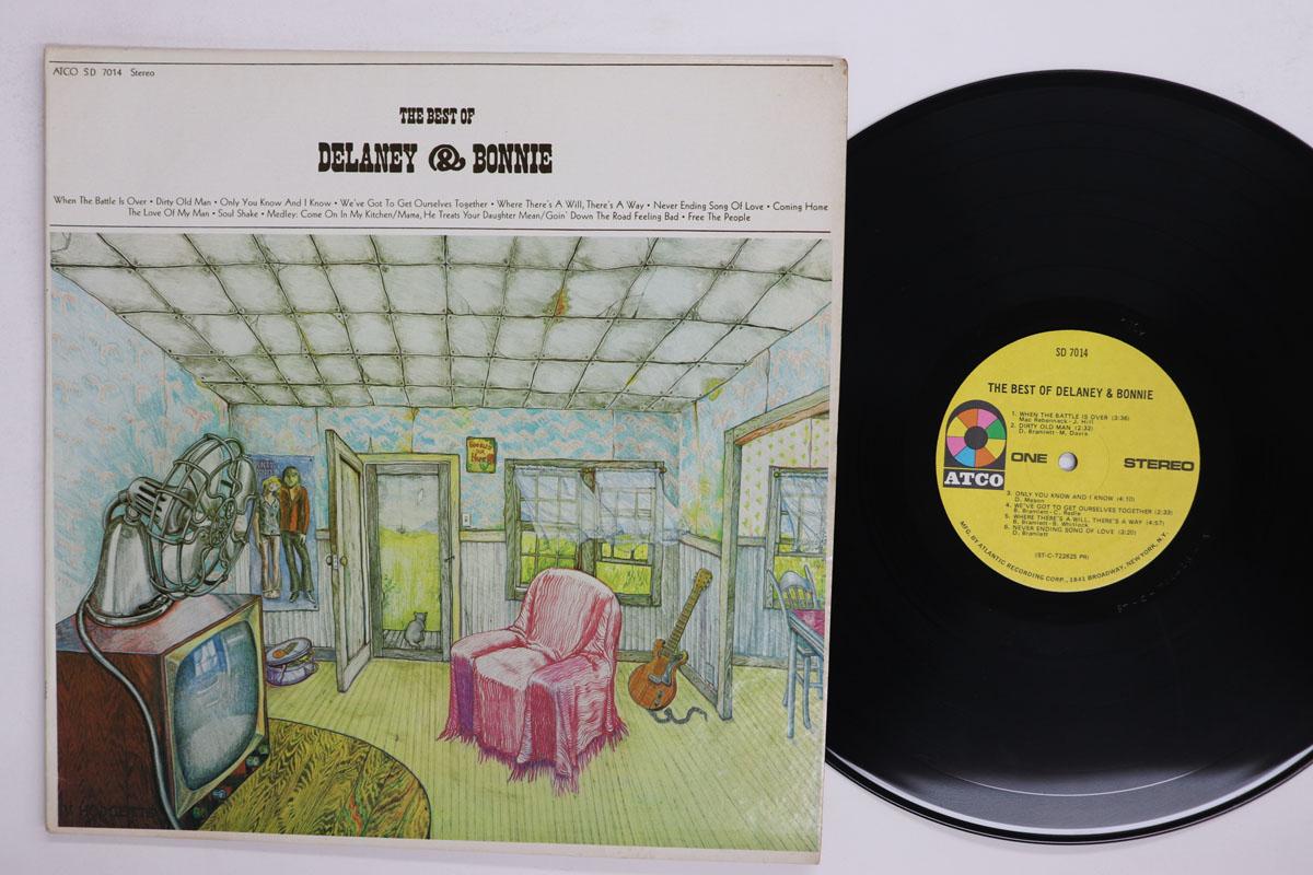 Виниловая пластинка DELANEY  BONNIE  The Best Of Delaney  Bonnie SD7014 ATCO 1972 Канада SoulFunk Б/у