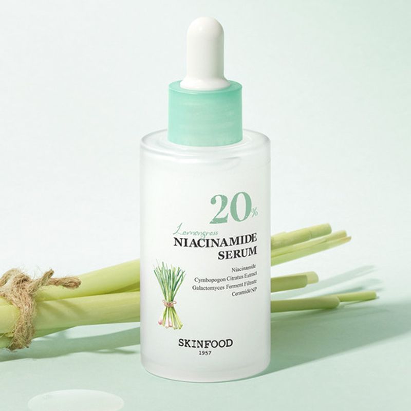 SKINFOOD Сыворотка с лемонграссом и ниацинамидом 20% 50 мл Serum 50ml