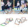 Multifunktionell Fjärils Agilitetsstege Färgglatt Hoppnät Utrustning För Barnträning