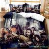 New Horror Die Walking Dead Printed Bedding Set Luxury Queen Bedding Set Soft And Comfortable Bedding Set For Boy