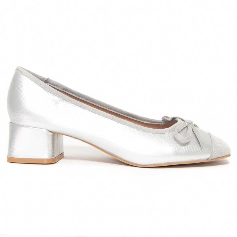 Montevita Casual ballerina voor dames.  Bailapu 105008 36 zilver