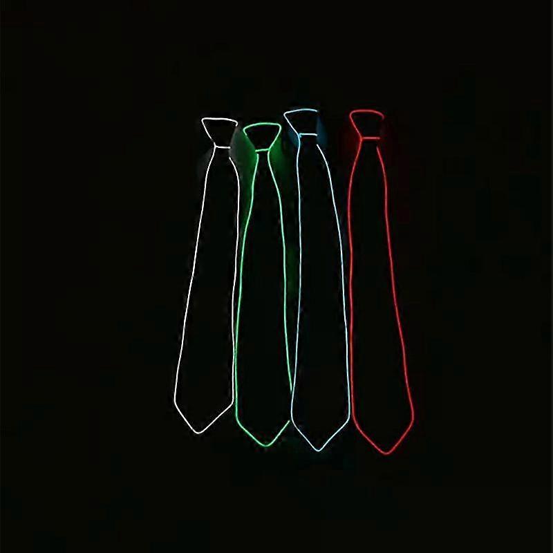 Light Up Necktie Led Ties For Halloween Christmas Rave Party Show Costume Accessories