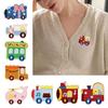 8Pcs Cartoon Car Iron On Patches Adhesive Embroidery Applique For Jackets Backpacks Clothing Decoration Sewing Project