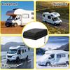 RV Air Conditioner Cover, 31" L X 31" W X 15" H Heavy Duty Camper Travel Trailer AC Covers For Roof, Fit For Coleman Mach, Dometic Brisk, Mach 3