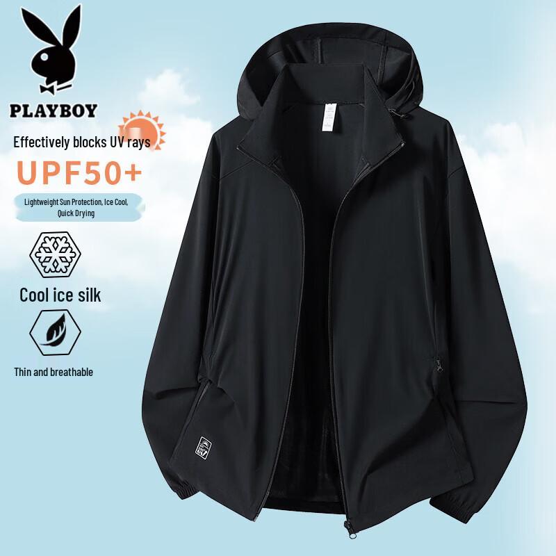 PLAYBOY Men s Ice Silk Sun Protection Apparel 3XL