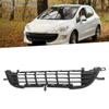 Front Bumper Lower Center Mesh Grille Replacement 7422.C3 Fit for PEUGEOT 207 2009?2012