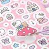 Stationery Cute Kpop Decorative Sticker Book Washi Paper Journal DIY Material Decoration Kawaii Stickers Scrapbooking