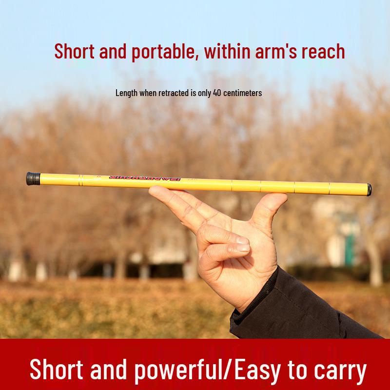 Çocuklar İçin Ultra İnce Mini Olta Kamışı - Küçük Balıklar ve Karidesler İçin Mükemmel