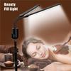 3000K/4000K/6000K 1.6M/63in Flexible 2-Arms LED Bi-color Dimmable Timer Metal Light Stand Photography Fill Light Video Light
