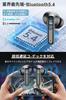 Cutting-edge Bluetooth 5.4 Earbuds, Wireless Bluetooth Earphones [New for 2025] LED Display, Wireless Type-C Fast Charging, Built-in Microphone,