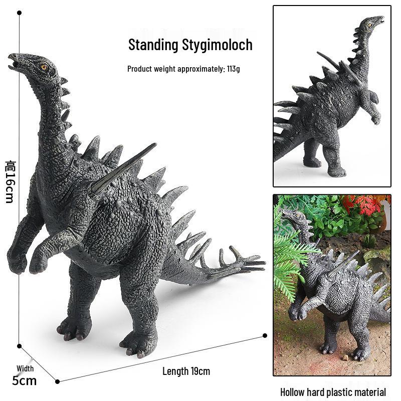 Cognitive Dinosaur Model Toy: Ankylosaurus & Pachycephalosaurus Gift for Boys