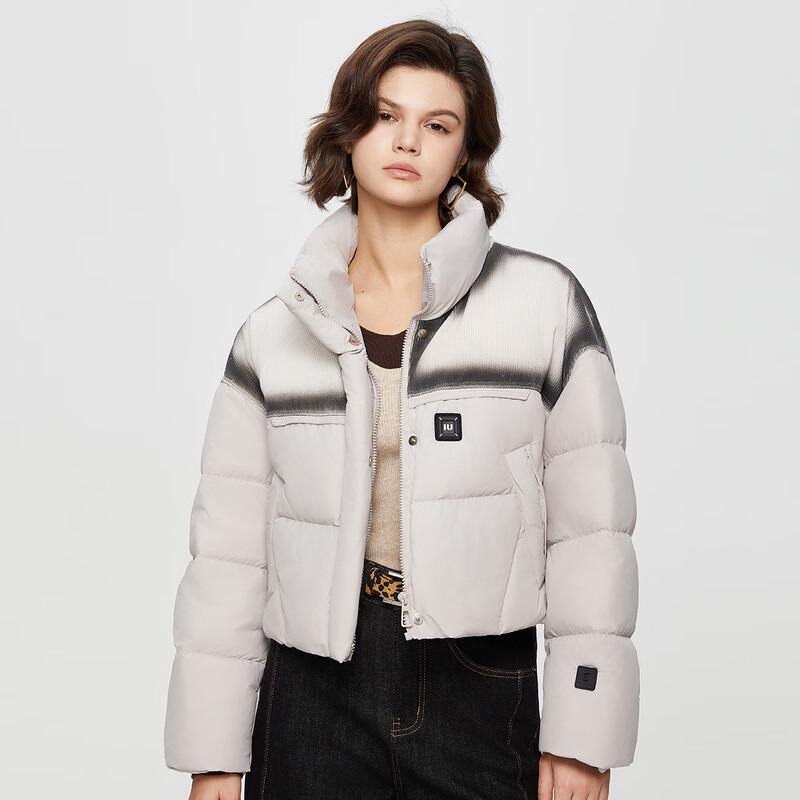 

Tatu Women s Winter Short Stand-up Collar Down Jacket M