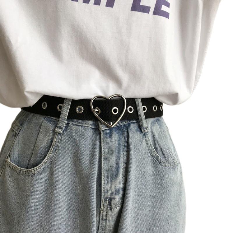 Canvas Belt Contemporary For Women Stylish And Functional Design Perfect For Students Fashion Enthusiasts And Outfits Casual